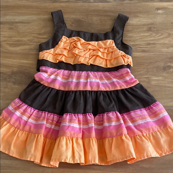 Jenny & Me Colorful Ruffled Dress - Picture 1 of 1